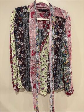 Zara boho blouse